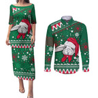 rabbitohs-rugby-couples-matching-puletasi-dress-and-long-sleeve-button-shirts-glory-glory-the-south-2023-christmas-vibe-unique