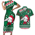 rabbitohs-rugby-couples-matching-short-sleeve-bodycon-dress-and-hawaiian-shirt-glory-glory-the-south-2023-christmas-vibe-unique