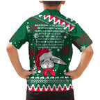 rabbitohs-rugby-family-matching-mermaid-dress-and-hawaiian-shirt-glory-glory-the-south-2023-christmas-vibe-unique