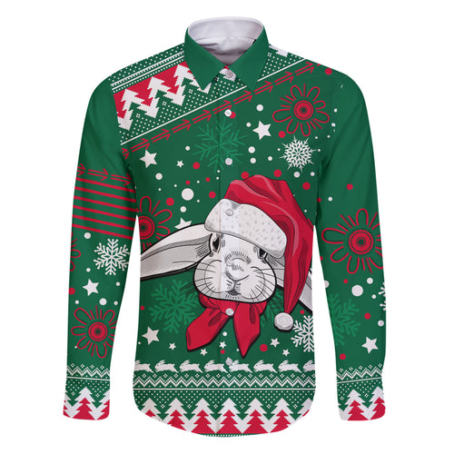 rabbitohs-rugby-family-matching-puletasi-dress-and-hawaiian-shirt-glory-glory-the-south-2023-christmas-vibe-unique