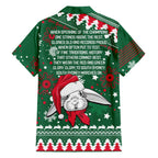 rabbitohs-rugby-family-matching-short-sleeve-bodycon-dress-and-hawaiian-shirt-glory-glory-the-south-2023-christmas-vibe-unique