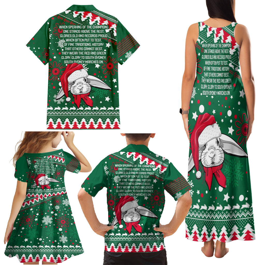 rabbitohs-rugby-family-matching-tank-maxi-dress-and-hawaiian-shirt-glory-glory-the-south-2023-christmas-vibe-unique