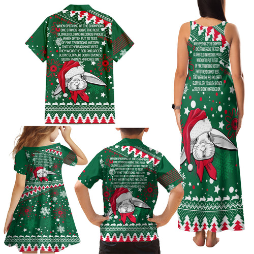 rabbitohs-rugby-family-matching-tank-maxi-dress-and-hawaiian-shirt-glory-glory-the-south-2023-christmas-vibe-unique