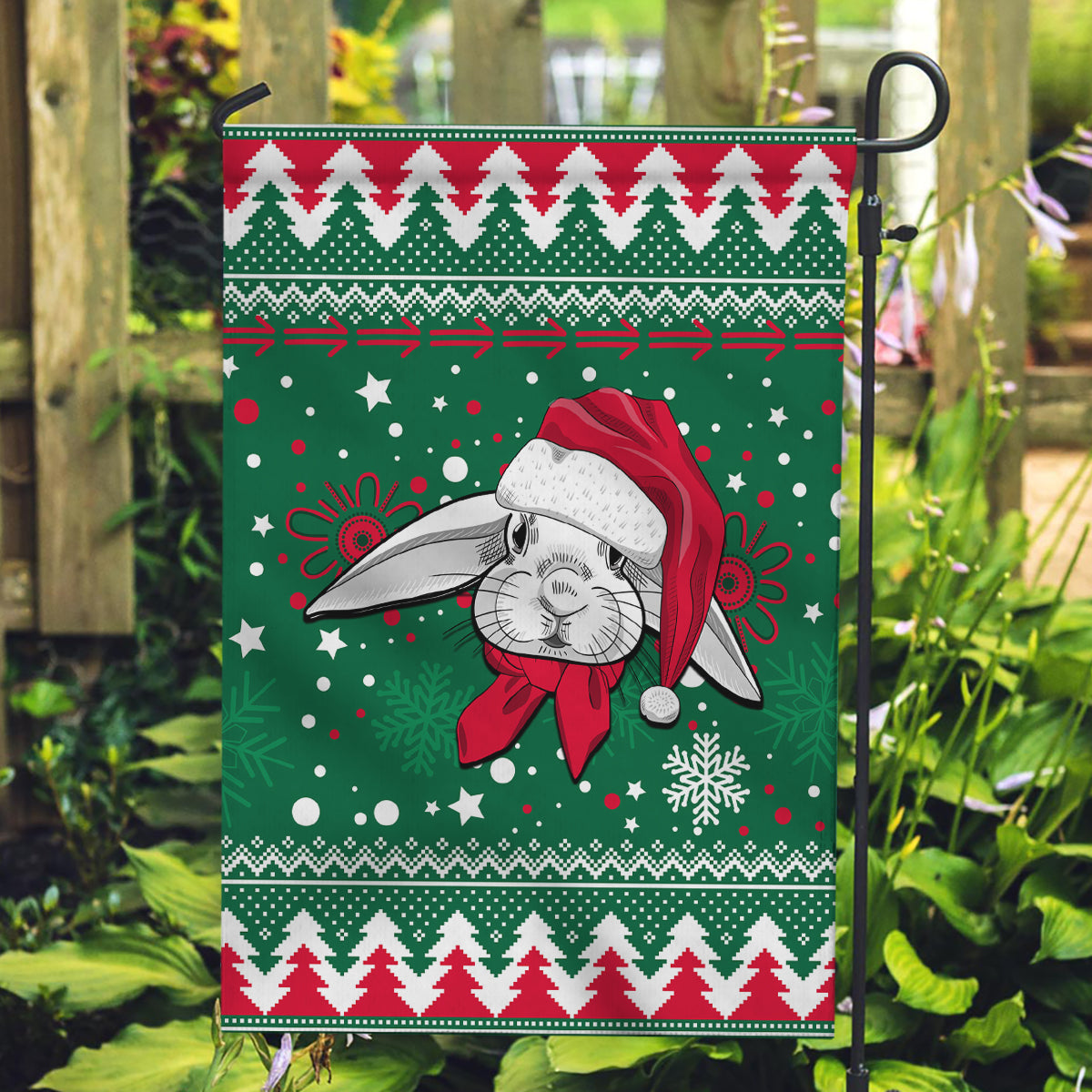 rabbitohs-rugby-garden-flag-glory-glory-the-south-2023-christmas-vibe-unique