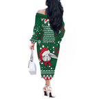 rabbitohs-rugby-off-the-shoulder-long-sleeve-dress-glory-glory-the-south-2023-christmas-vibe-unique