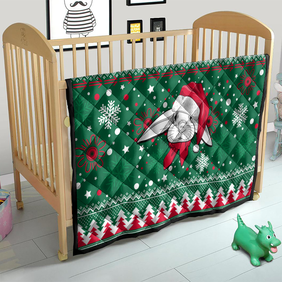 rabbitohs-rugby-quilt-glory-glory-the-south-2023-christmas-vibe-unique