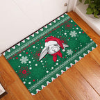 rabbitohs-rugby-rubber-doormat-glory-glory-the-south-2023-christmas-vibe-unique