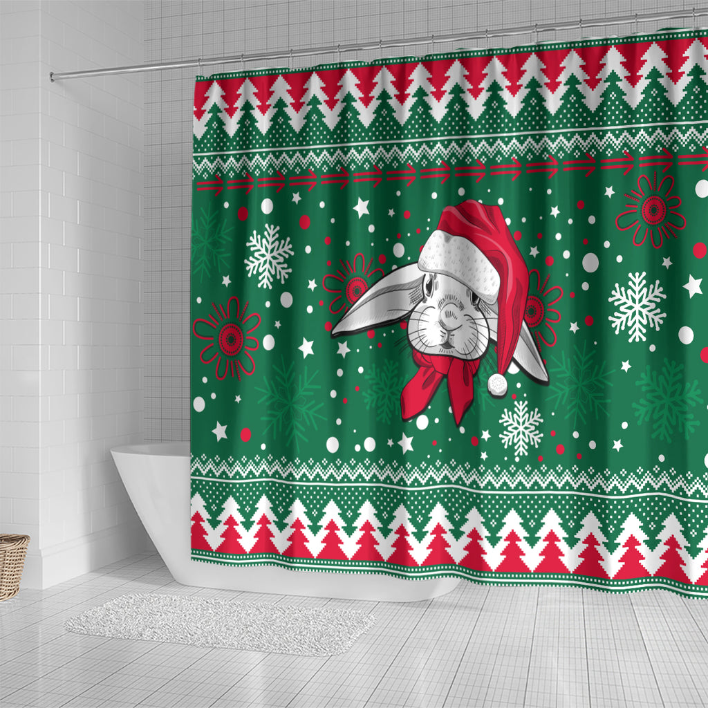 rabbitohs-rugby-shower-curtain-glory-glory-the-south-2023-christmas-vibe-unique