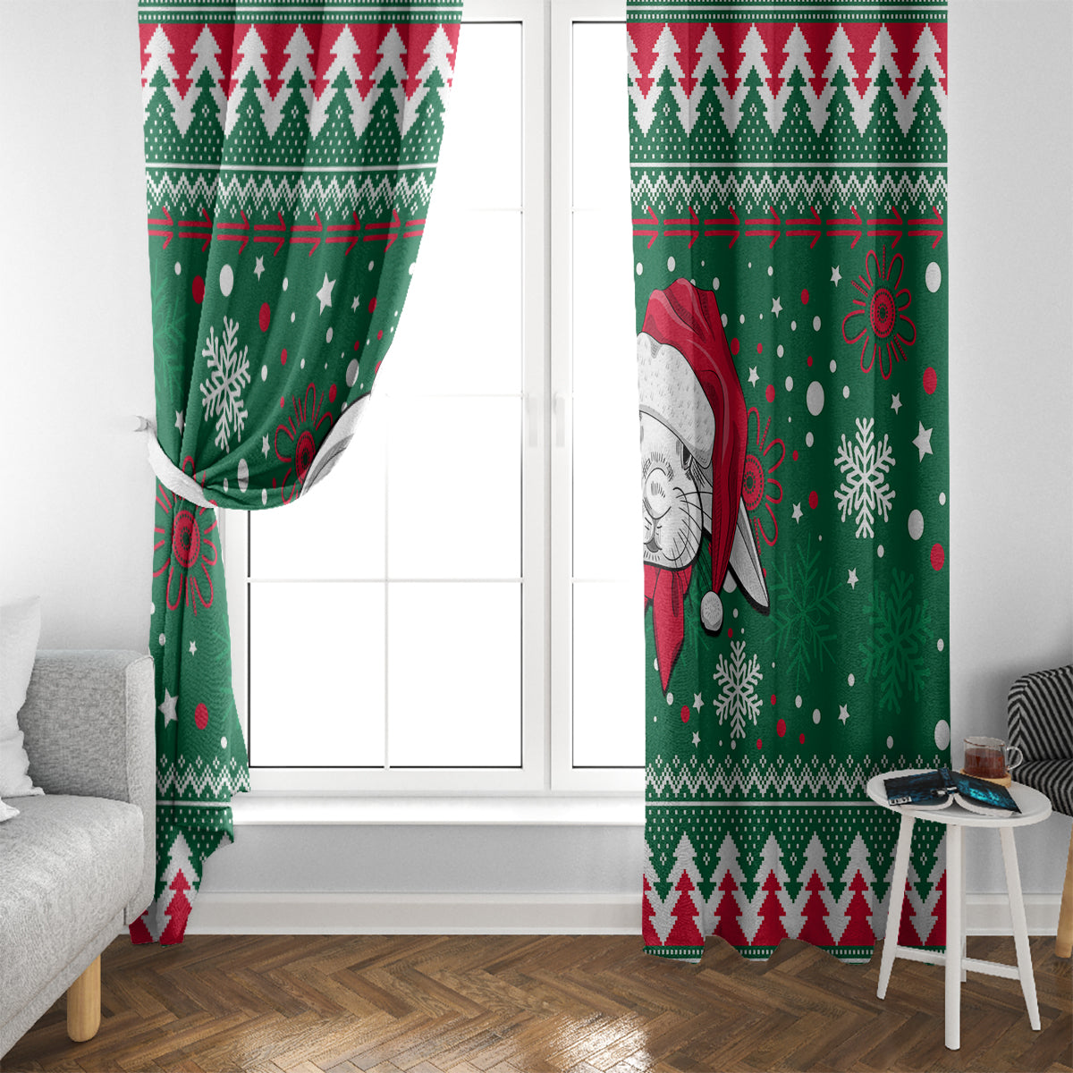 rabbitohs-rugby-window-curtain-glory-glory-the-south-2023-christmas-vibe-unique