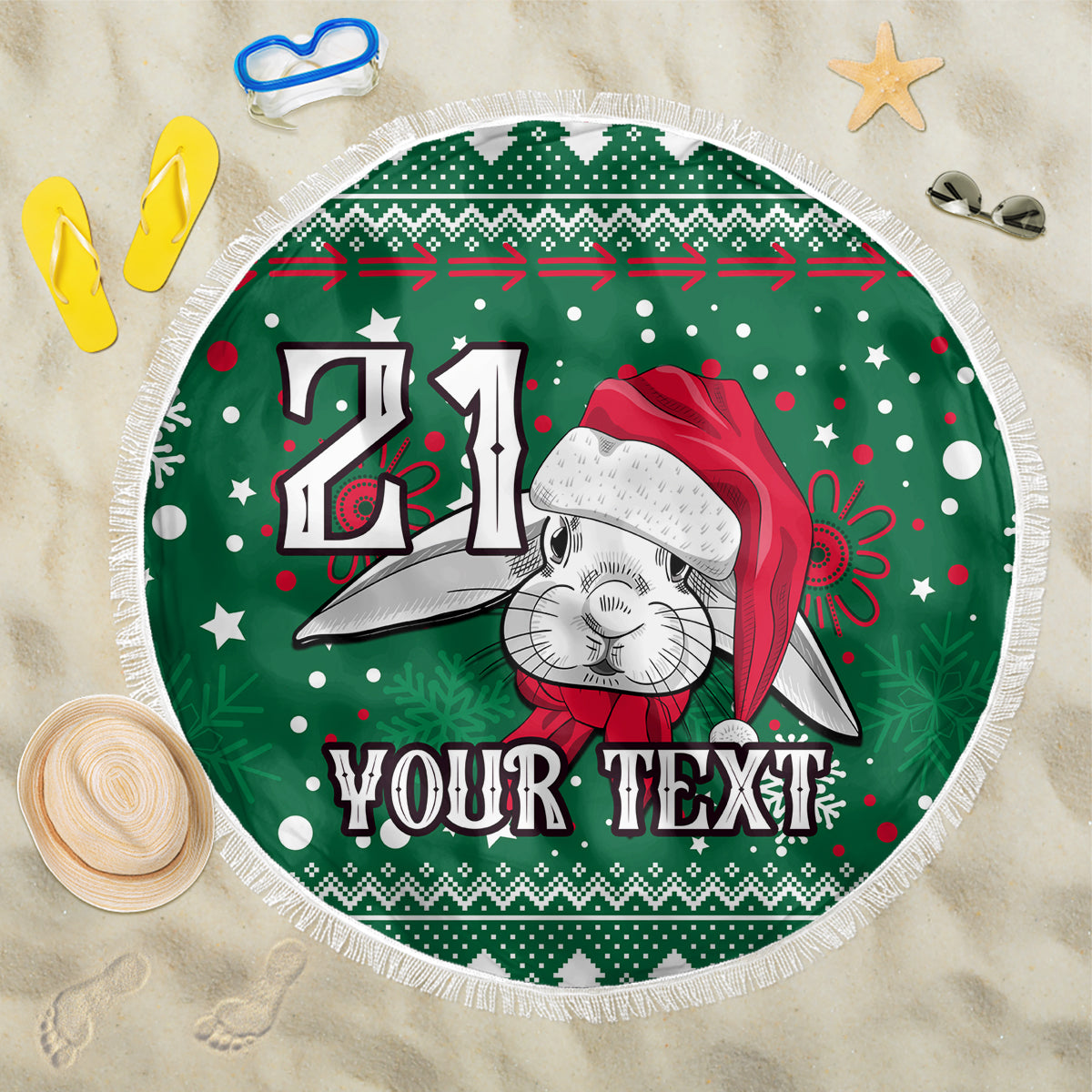 custom-rabbitohs-rugby-beach-blanket-glory-glory-the-south-2023-christmas-vibe-unique