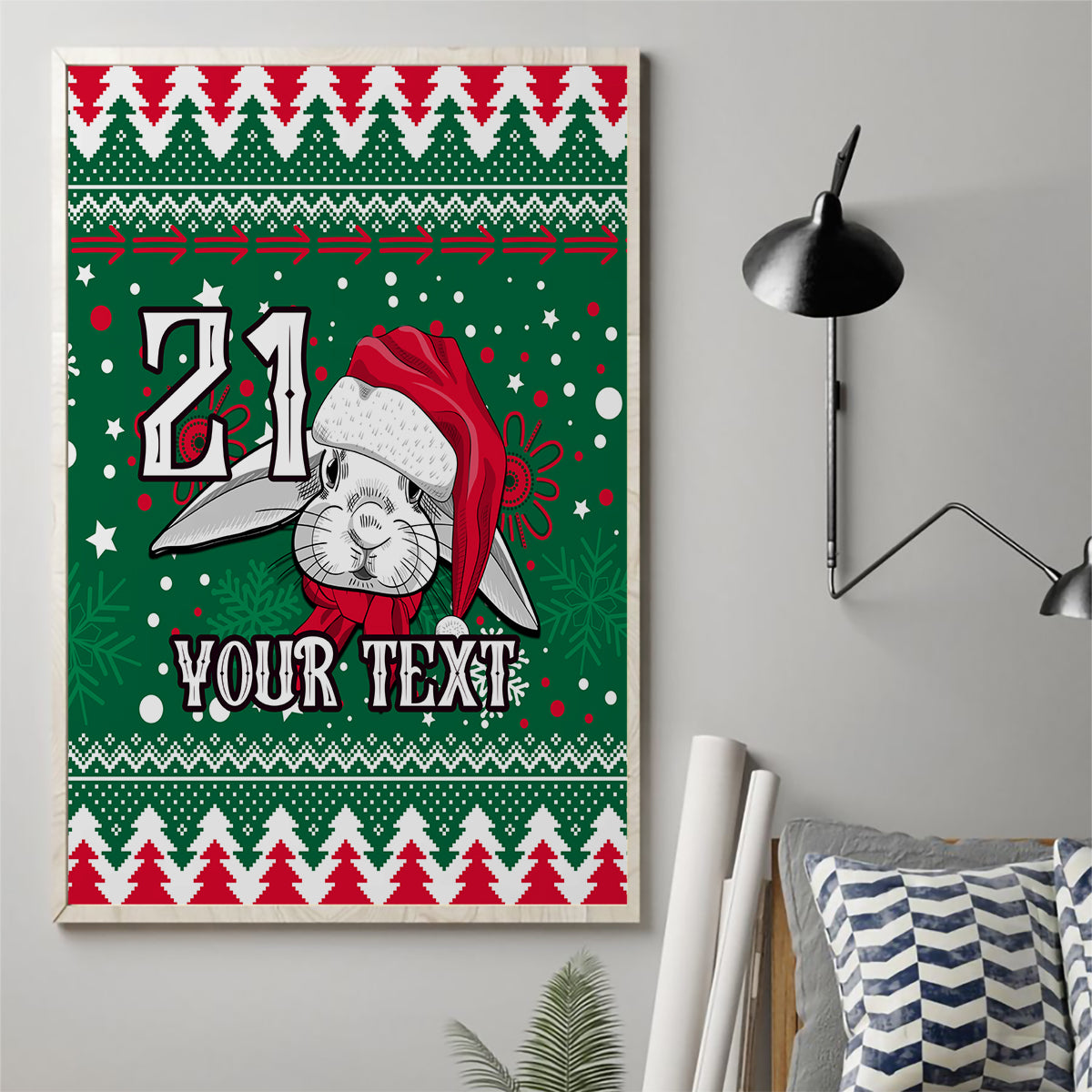 custom-rabbitohs-rugby-canvas-wall-art-glory-glory-the-south-2023-christmas-vibe-unique