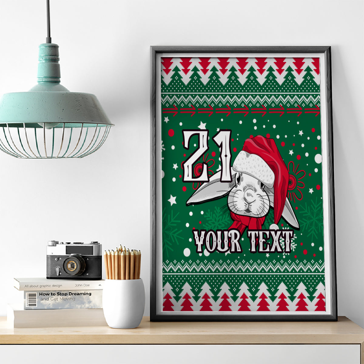 custom-rabbitohs-rugby-canvas-wall-art-glory-glory-the-south-2023-christmas-vibe-unique