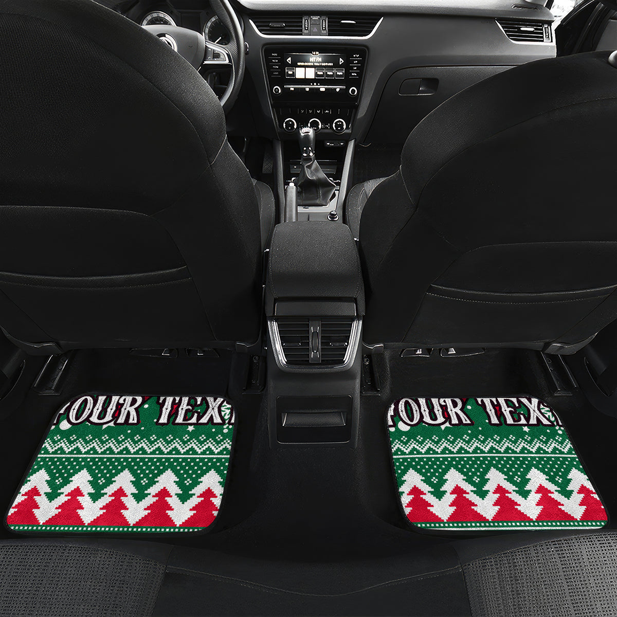 custom-rabbitohs-rugby-car-mats-glory-glory-the-south-2023-christmas-vibe-unique