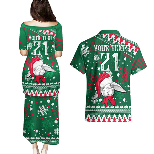 custom-rabbitohs-rugby-couples-matching-puletasi-dress-and-hawaiian-shirt-glory-glory-the-south-2023-christmas-vibe-unique