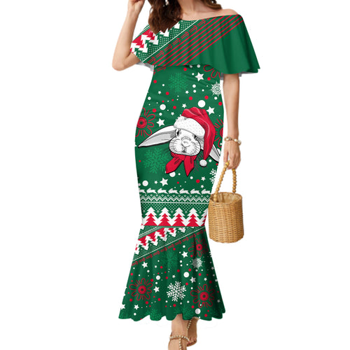 custom-rabbitohs-rugby-family-matching-mermaid-dress-and-hawaiian-shirt-glory-glory-the-south-2023-christmas-vibe-unique