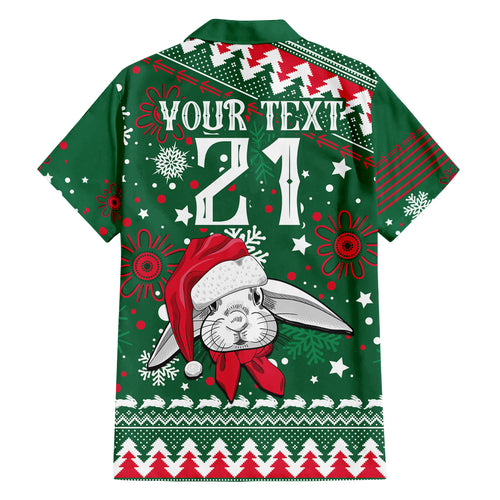 custom-rabbitohs-rugby-family-matching-off-shoulder-short-dress-and-hawaiian-shirt-glory-glory-the-south-2023-christmas-vibe-unique