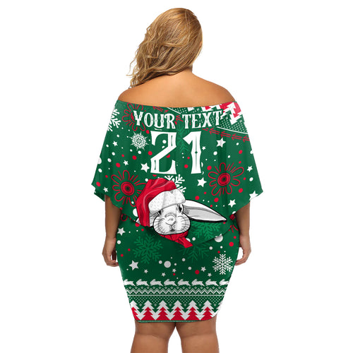 custom-rabbitohs-rugby-family-matching-off-shoulder-short-dress-and-hawaiian-shirt-glory-glory-the-south-2023-christmas-vibe-unique