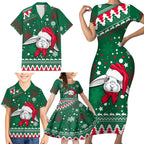 custom-rabbitohs-rugby-family-matching-short-sleeve-bodycon-dress-and-hawaiian-shirt-glory-glory-the-south-2023-christmas-vibe-unique