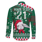 custom-rabbitohs-rugby-family-matching-short-sleeve-bodycon-dress-and-hawaiian-shirt-glory-glory-the-south-2023-christmas-vibe-unique