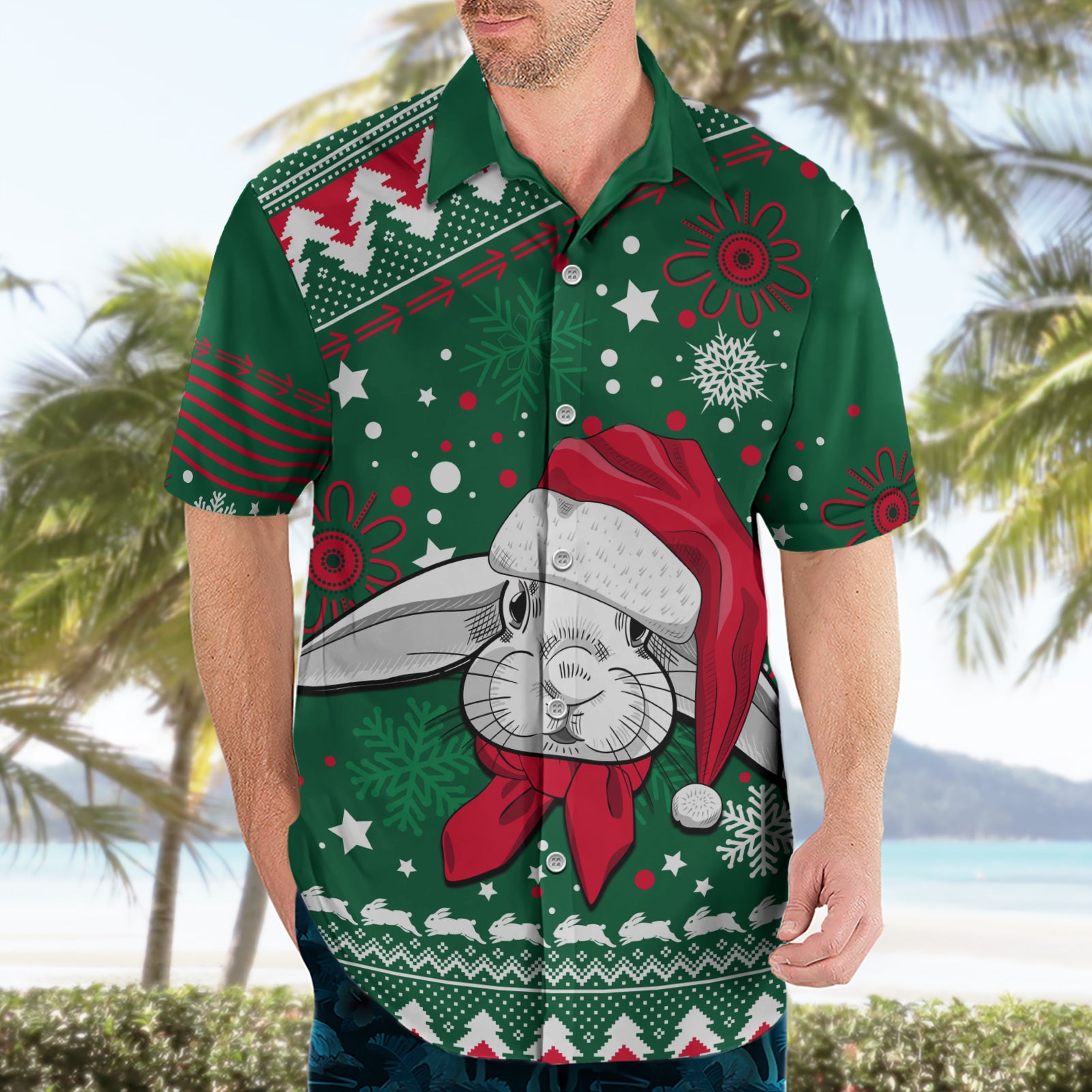 custom-rabbitohs-rugby-hawaiian-shirt-glory-glory-the-south-2023-christmas-vibe-unique