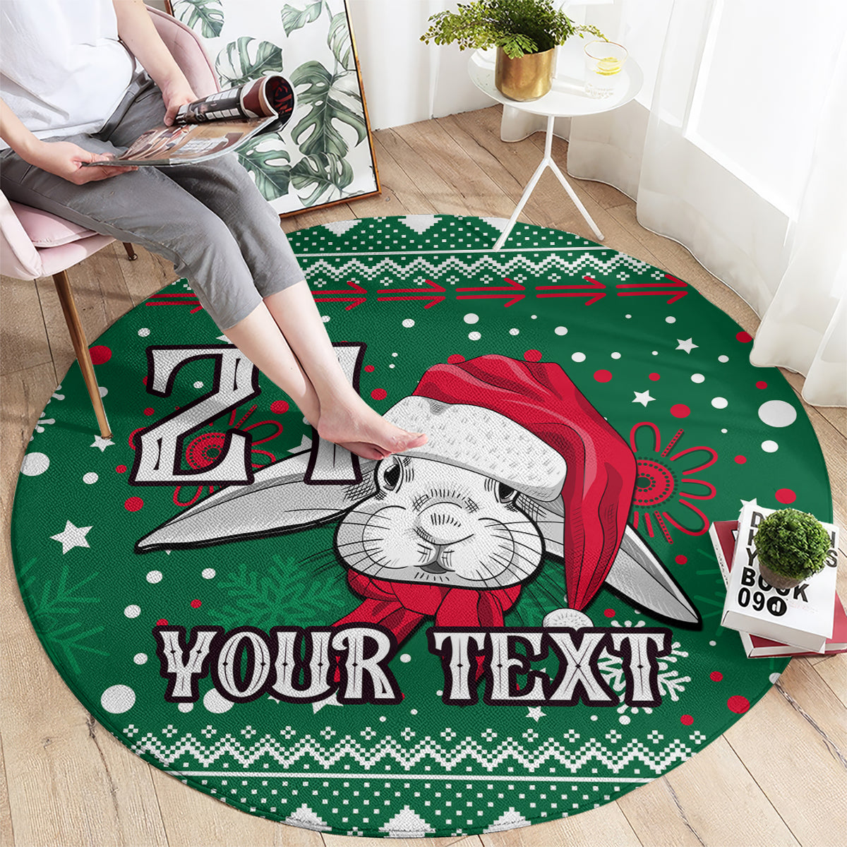 custom-rabbitohs-rugby-round-carpet-glory-glory-the-south-2023-christmas-vibe-unique