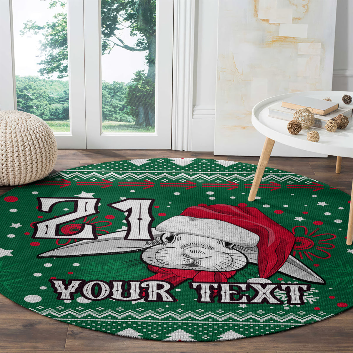 custom-rabbitohs-rugby-round-carpet-glory-glory-the-south-2023-christmas-vibe-unique