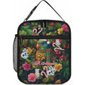 Meri Kirihimete Kakapo Santa Lunch Bag Merry Christmas with Tropical Vibe