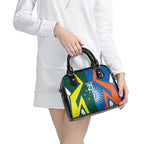 India vs Australia Custom Shoulder Handbag Blue vs Gold Cricket Heritage - Aussie Hoodie