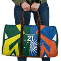 India vs Australia Custom Travel Bag Blue vs Gold Cricket Heritage - Aussie Hoodie