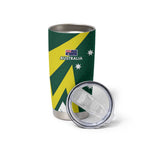 India vs Australia Custom Tumbler Cup Blue vs Gold Cricket Heritage - Aussie Hoodie