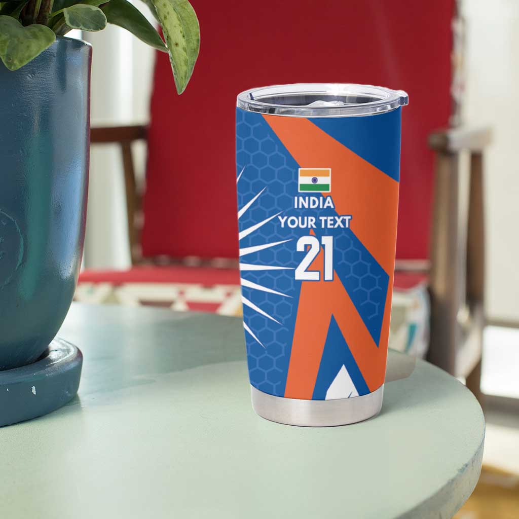 India vs Australia Custom Tumbler Cup Blue vs Gold Cricket Heritage - Aussie Hoodie