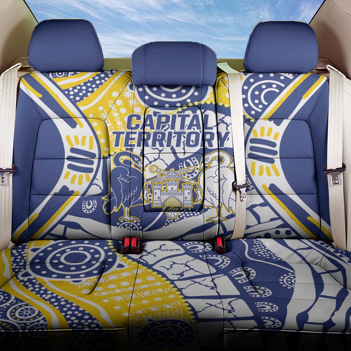 Australian Capital Territory Back Car Seat Cover For The King The Law And The People