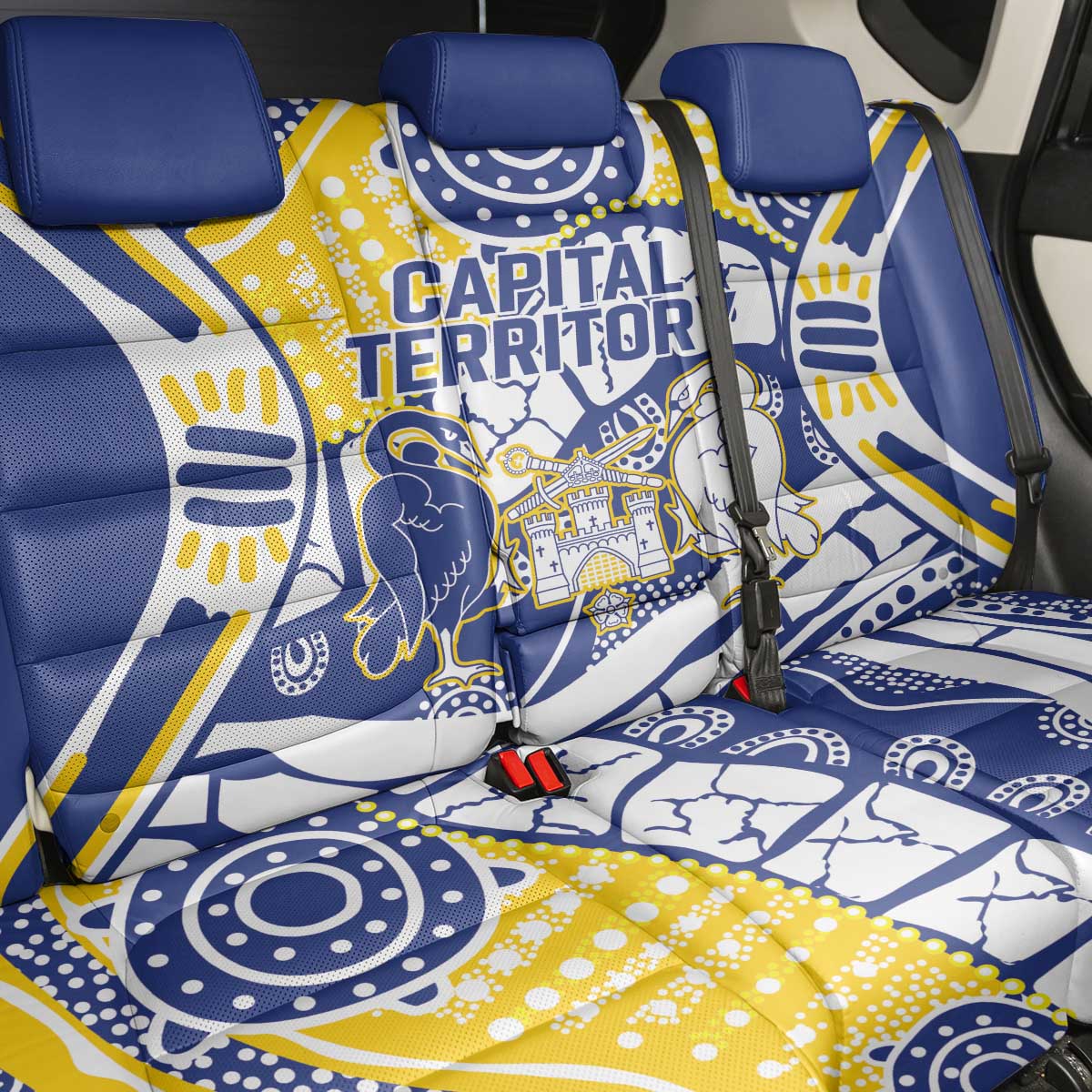 Australian Capital Territory Back Car Seat Cover For The King The Law And The People