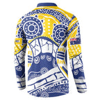 Australian Capital Territory Button Sweatshirt For The King The Law And The People