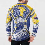 Australian Capital Territory Button Sweatshirt For The King The Law And The People