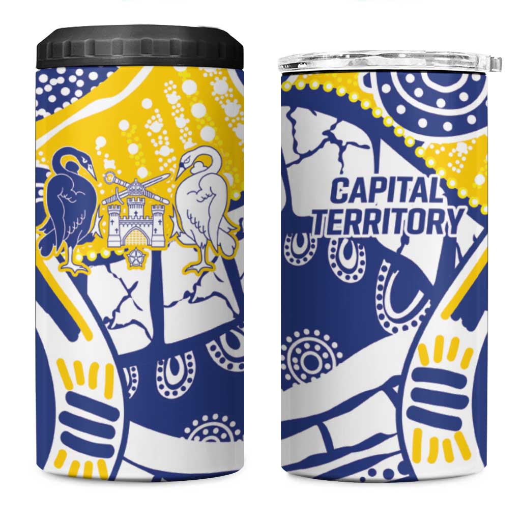 Australian Capital Territory 4 in 1 Can Cooler Tumbler For The King The Law And The People