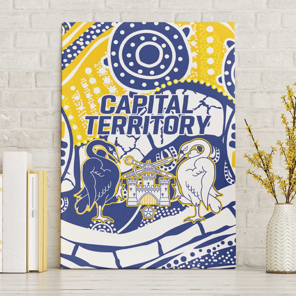 Australian Capital Territory Canvas Wall Art For The King The Law And The People