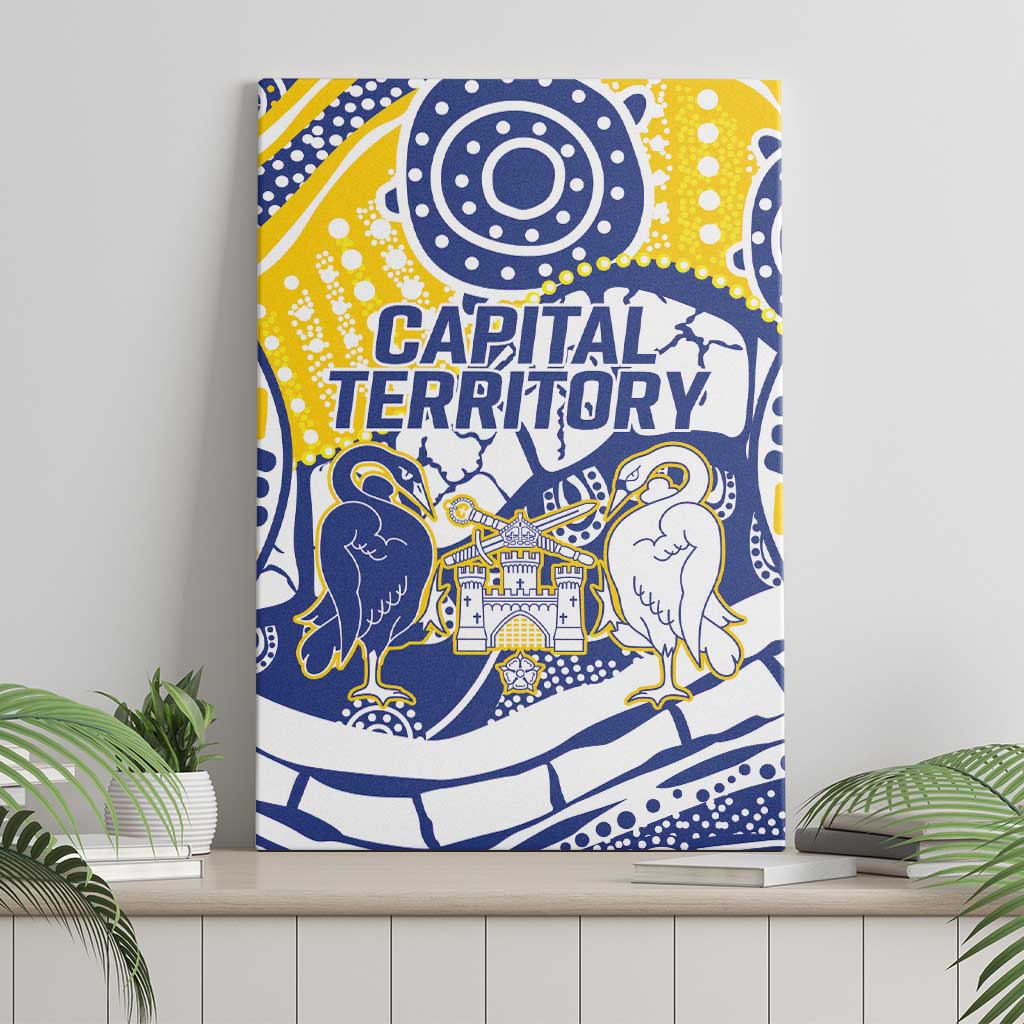 Australian Capital Territory Canvas Wall Art For The King The Law And The People