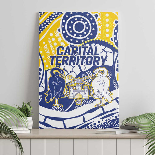 Australian Capital Territory Canvas Wall Art For The King The Law And The People