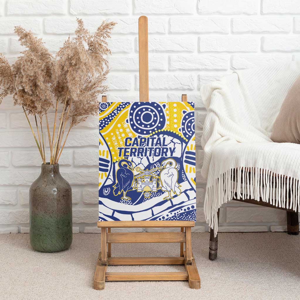 Australian Capital Territory Canvas Wall Art For The King The Law And The People