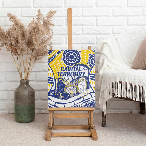 Australian Capital Territory Canvas Wall Art For The King The Law And The People