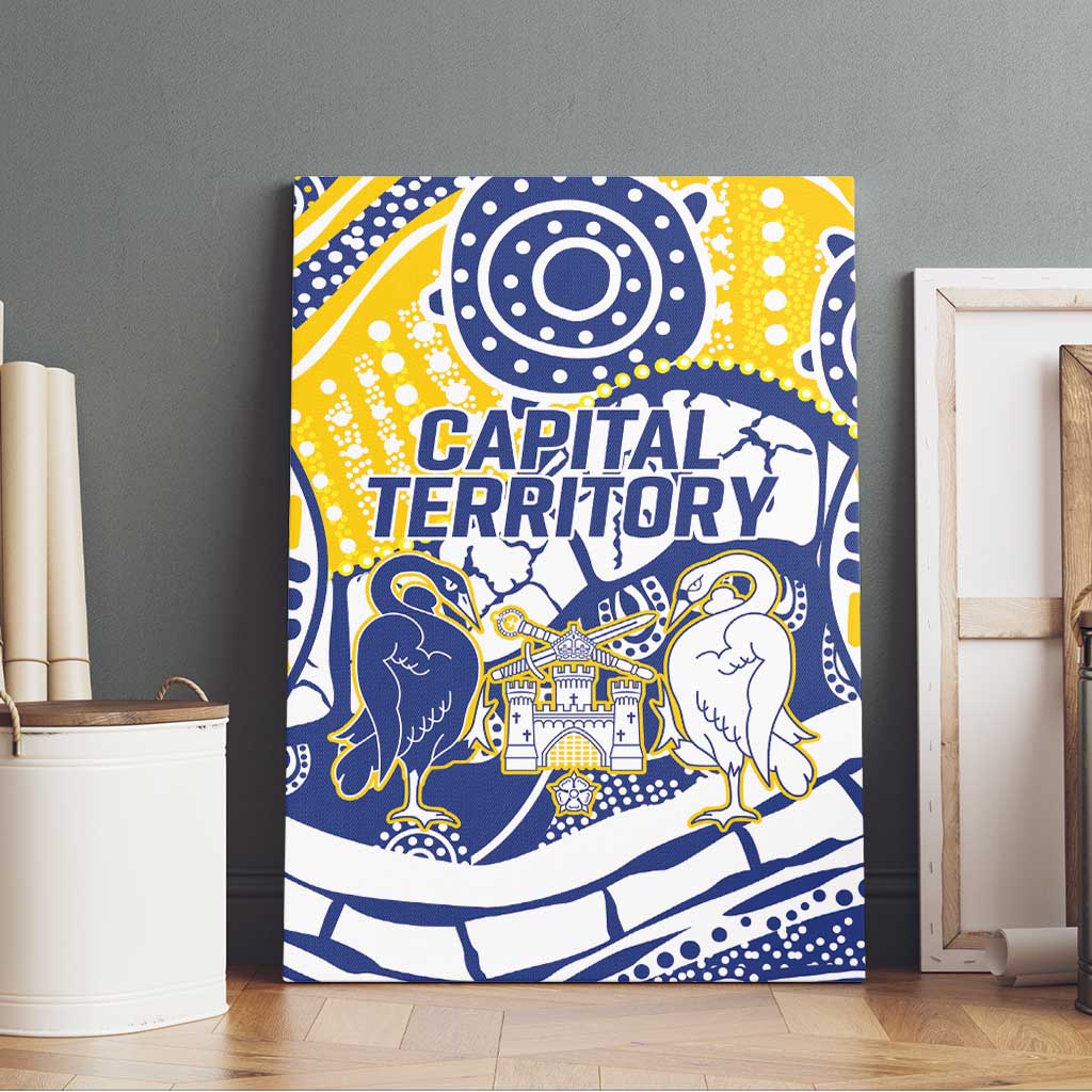Australian Capital Territory Canvas Wall Art For The King The Law And The People