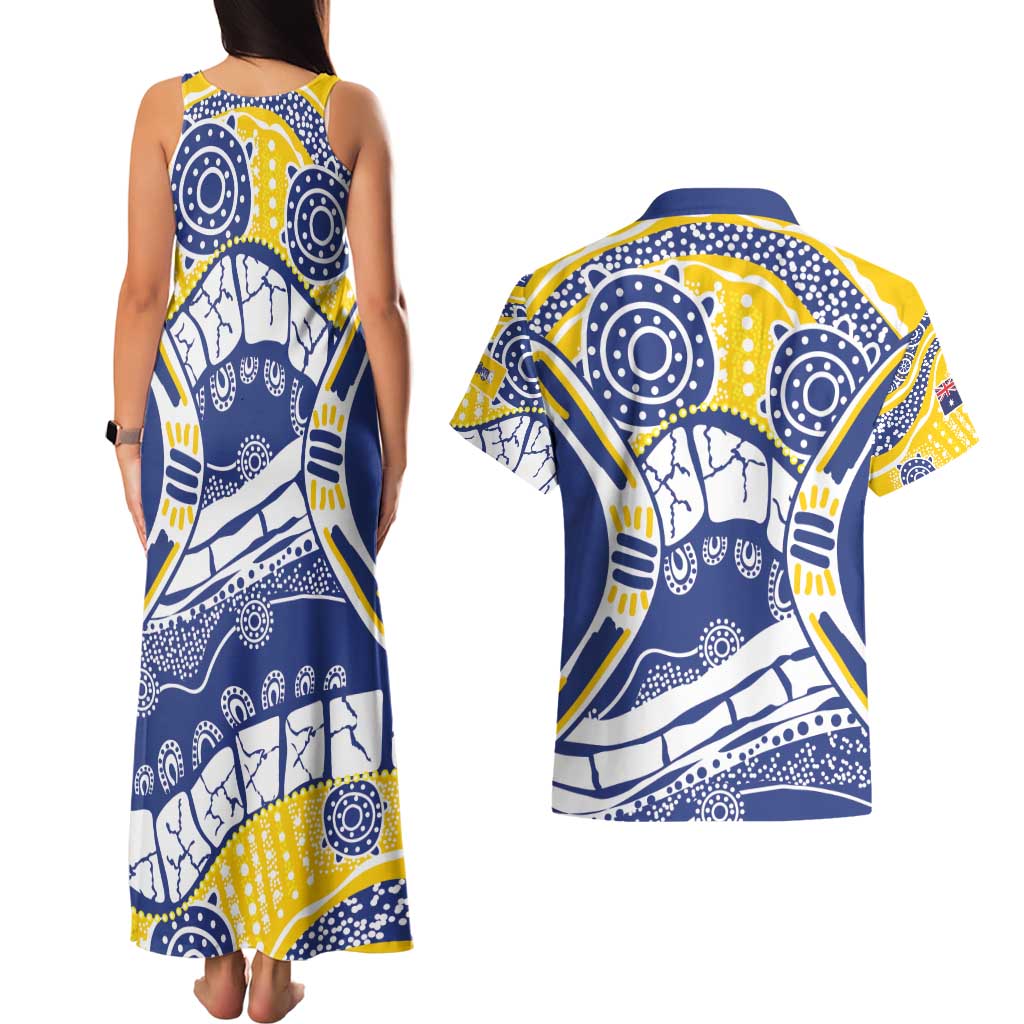Australian Capital Territory Couples Matching Tank Maxi Dress and Hawaiian Shirt For The King The Law And The People