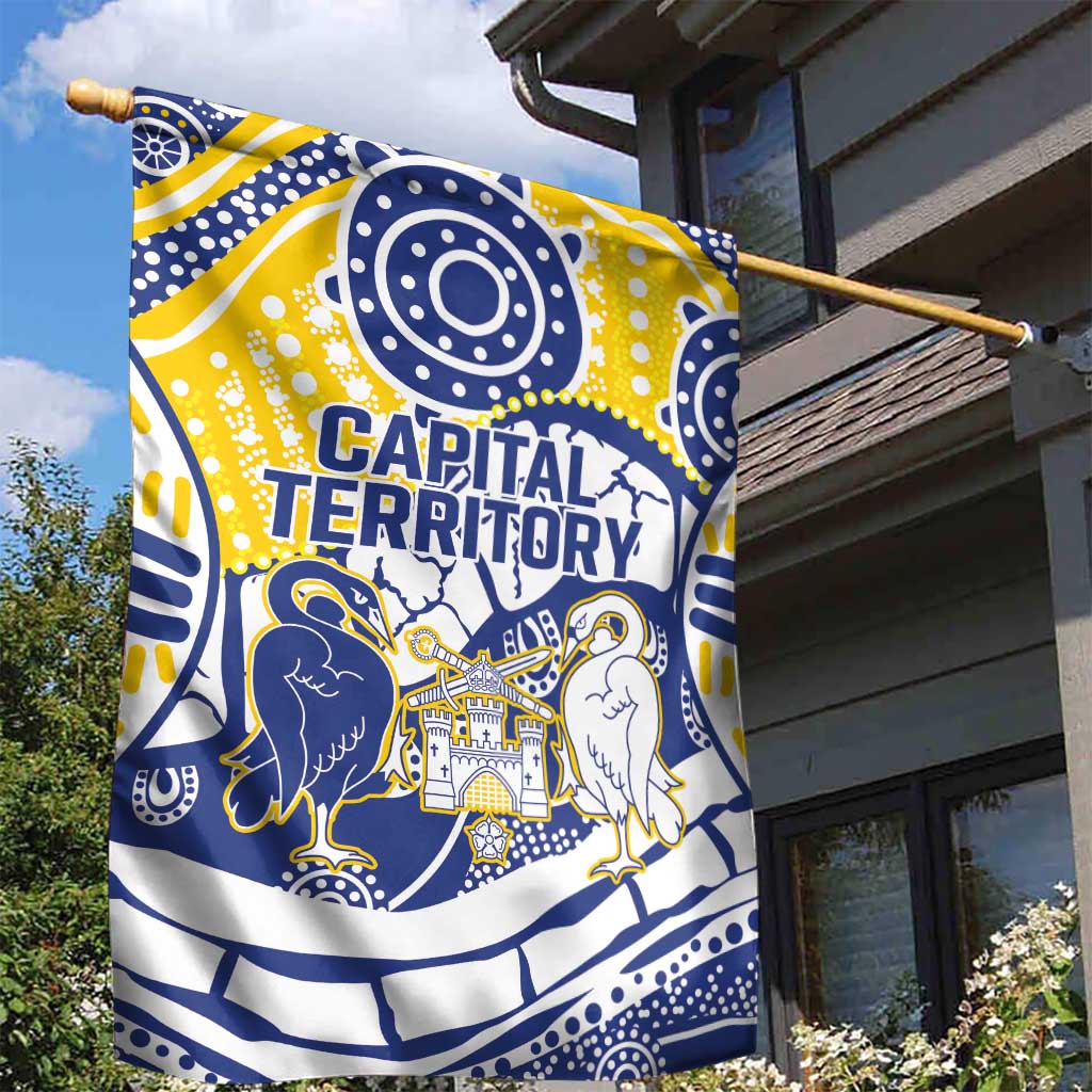 Australian Capital Territory Garden Flag For The King The Law And The People