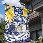 Australian Capital Territory Garden Flag For The King The Law And The People