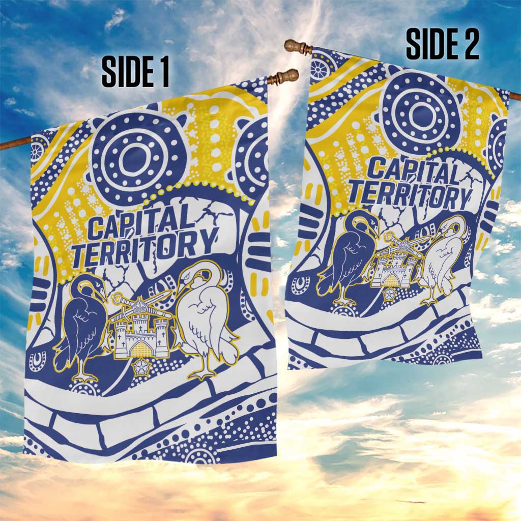 Australian Capital Territory Garden Flag For The King The Law And The People
