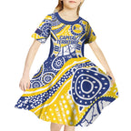Australian Capital Territory Kid Short Sleeve Dress For The King The Law And The People