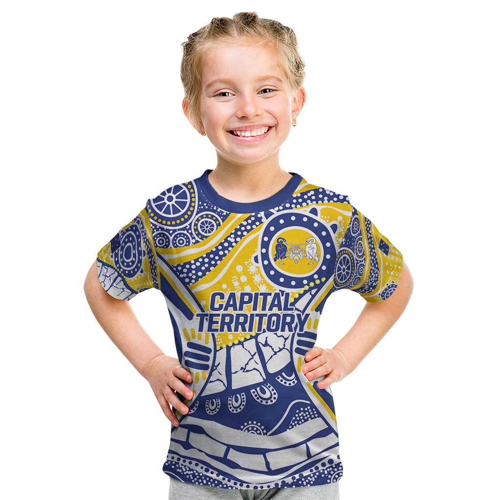 Australian Capital Territory Kid T Shirt For The King The Law And The People