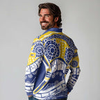 Australian Capital Territory Long Sleeve Polo Shirt For The King The Law And The People