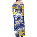 Australian Capital Territory Off Shoulder Maxi Dress For The King The Law And The People